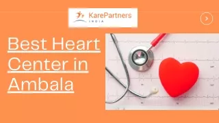 Best Heart Center in Ambala