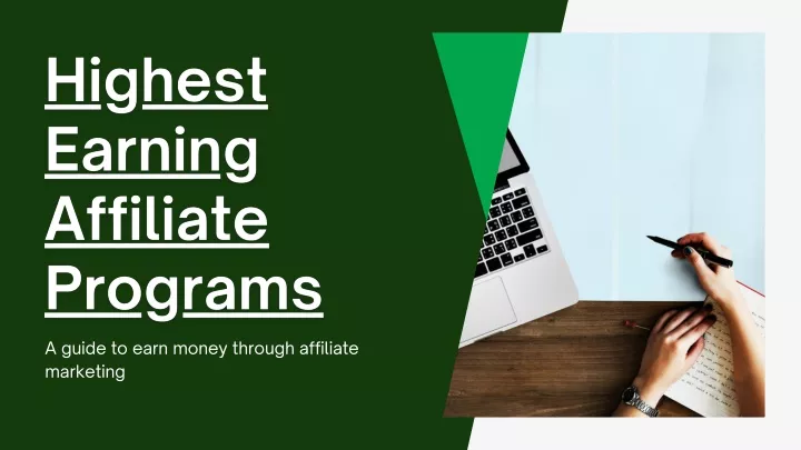 a guide to earn money through affiliate marketing