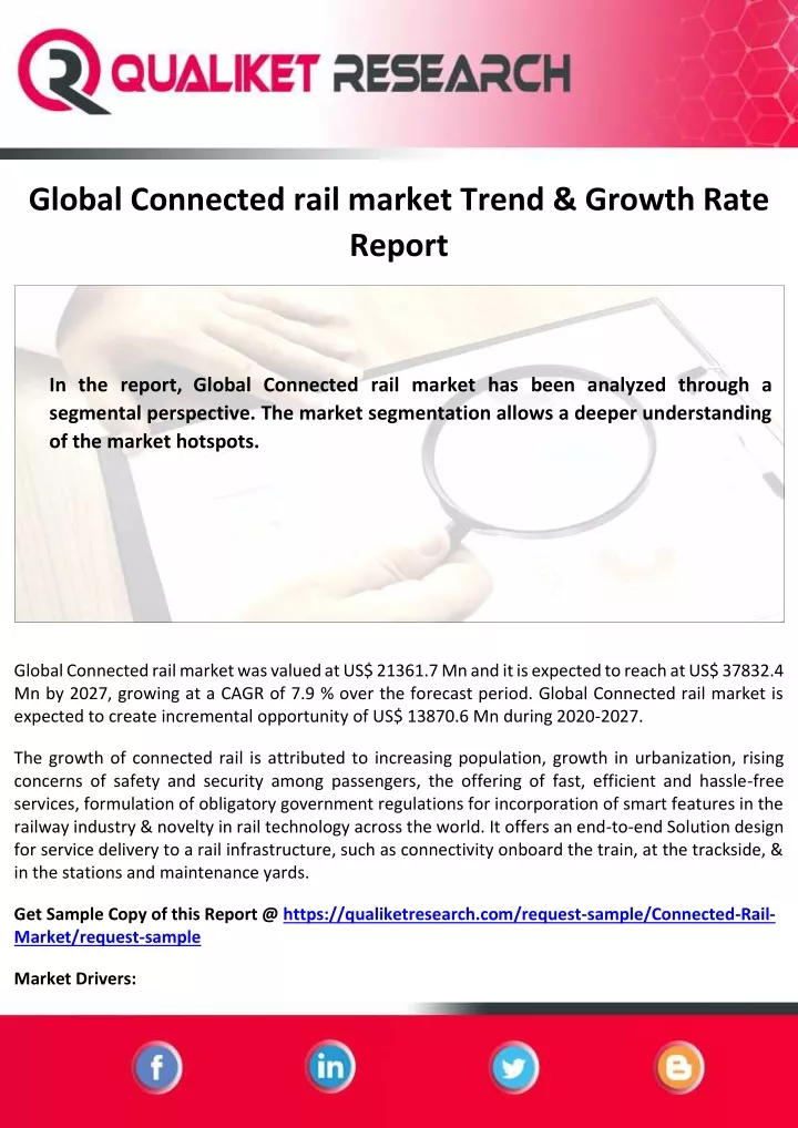 global connected rail market trend growth rate