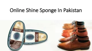 Online Shine Sponge In Pakistan