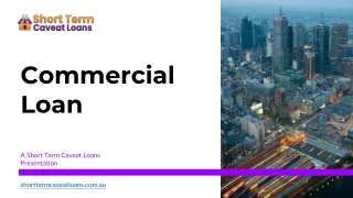 Commercial Loan