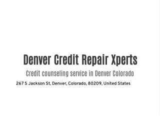 Denver Credit Repair Xperts
