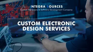 custom electronic design services