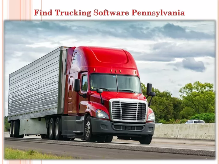 find trucking software pennsylvania