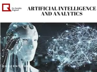 Artificial Intelligence and Analytics