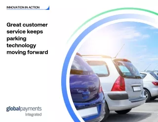 Great Customer Service Keeps Parking Technology Moving Forward