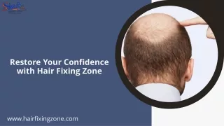 Get Advanced and effective Non-surgical Hair Fixing