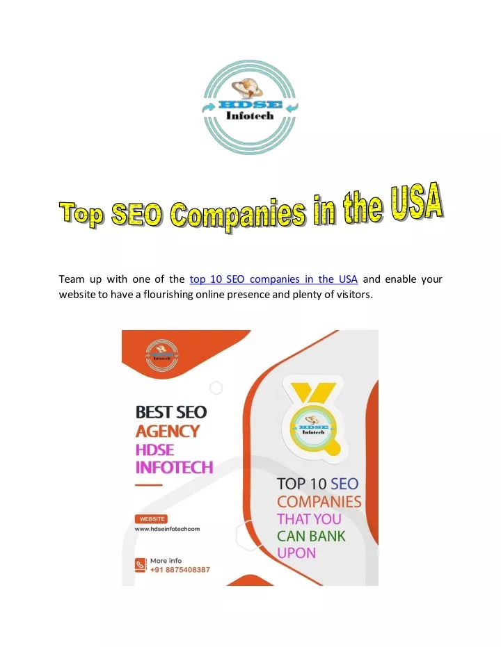 team up with one of the top 10 seo companies