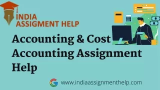accounting cost accounting assignment help