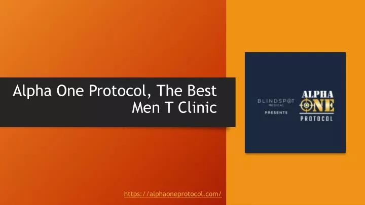 alpha one protocol the best men t clinic