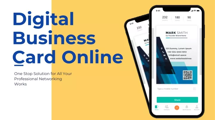 digital business card online