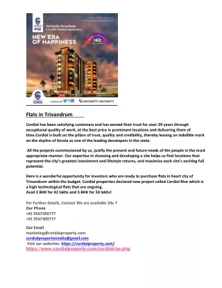 Flats in Trivandrum