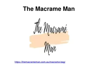 Macrame Hanger