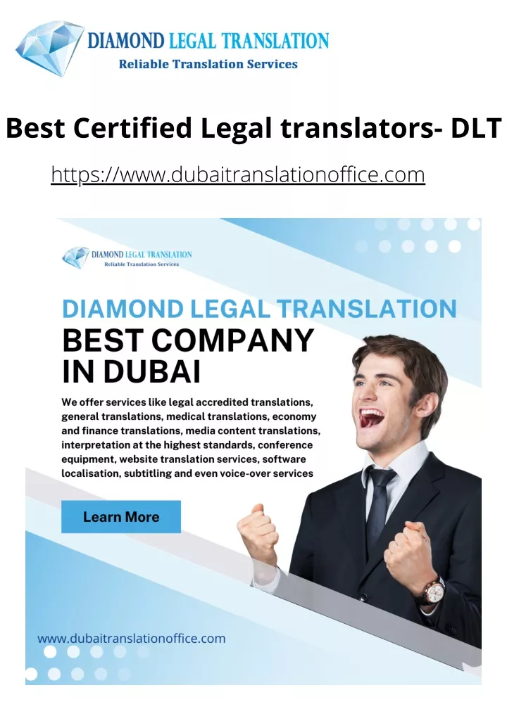 best certified legal translators dlt