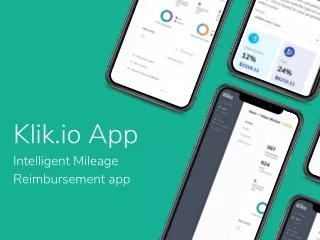klik io app intelligent mileage reimbursement app