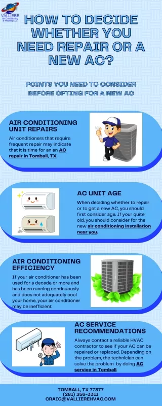 How to Decide Whether You Need Repair or a New AC?
