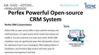 Perfex CRM Customization