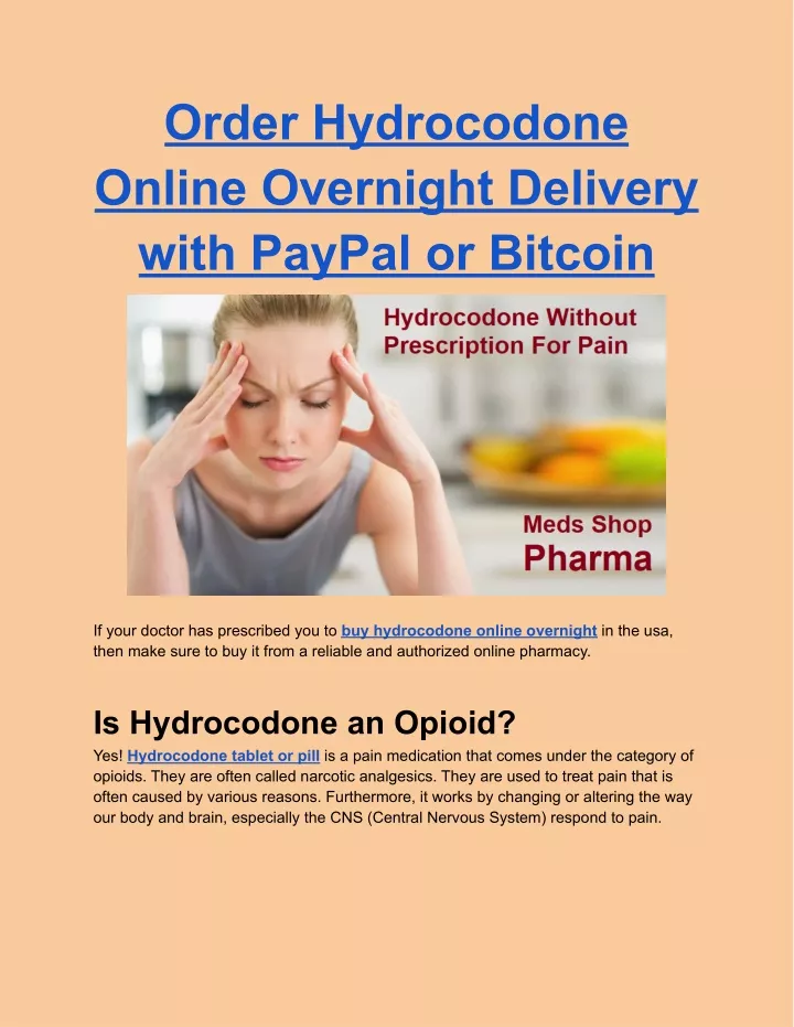 order hydrocodone online overnight delivery with