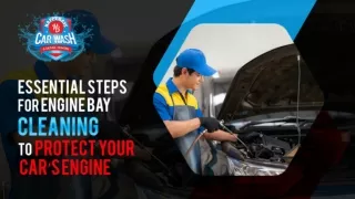 Essential Steps For A Professional Engine Bay Cleaning Service