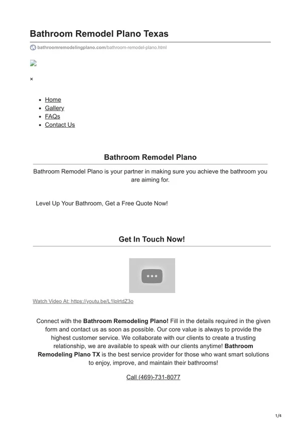 bathroom remodel plano texas