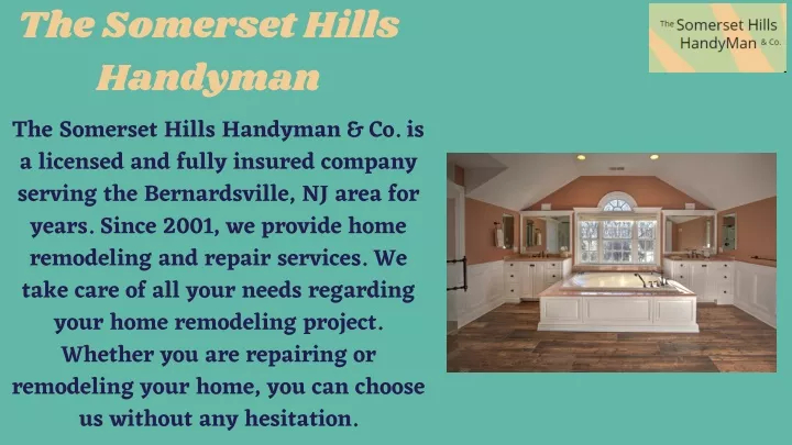 the somerset hills handyman