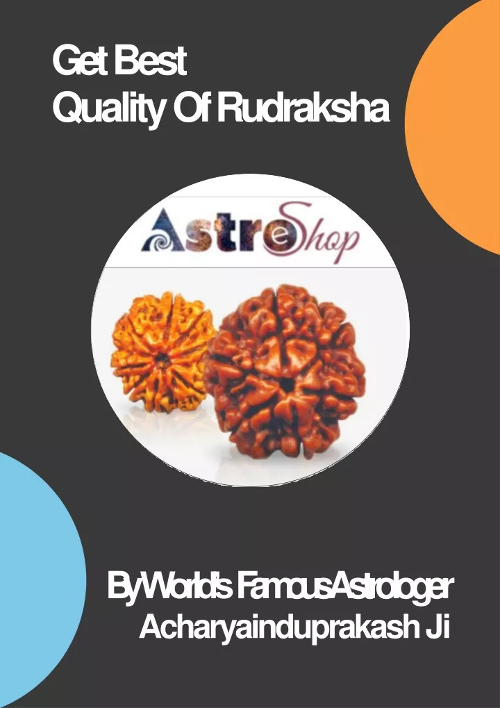 get best quality of rudraksha