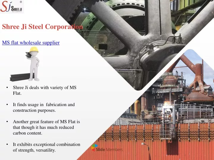 shree ji steel corporation ms flat wholesale supplier