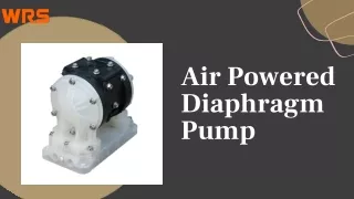 Air Powered Diaphragm Pump