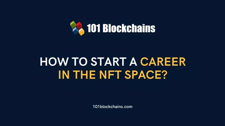 how to start a career in the nft space