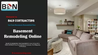 Basement Remodeling Online