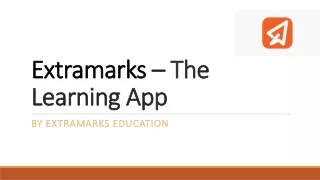 extramarks the learning app