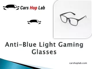 Anti-Blue Light Gaming Glasses