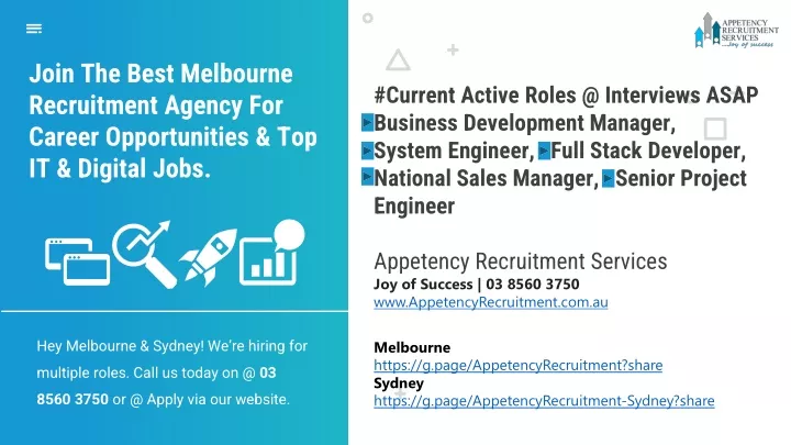 join the best melbourne recruitment agency