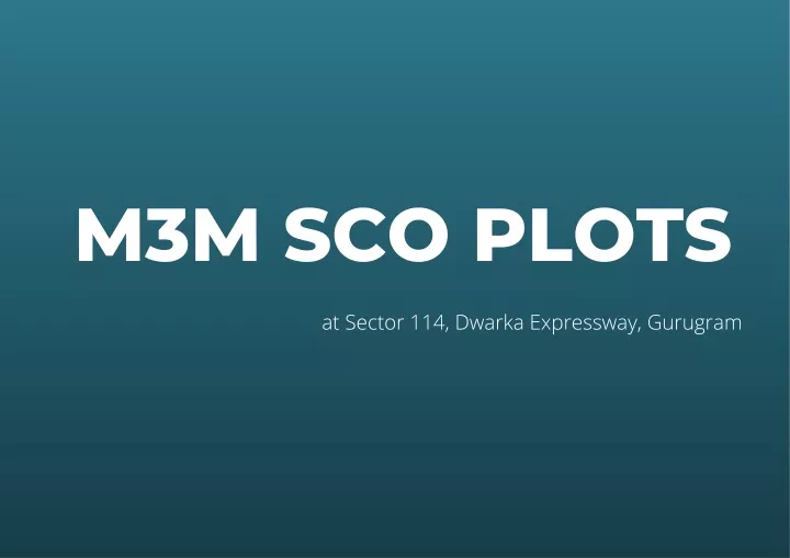 m3m sco plots