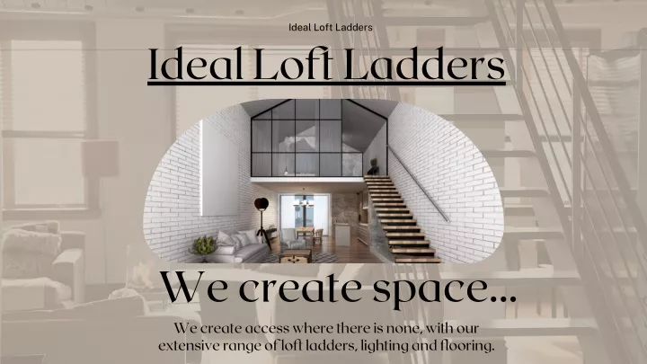 ideal loft ladders