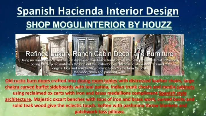 spanish hacienda interior design