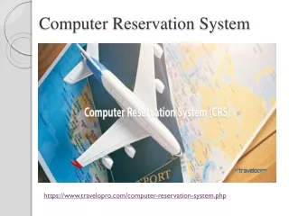 computer reservation system