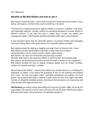 site vmproducts benefits of rat bait station