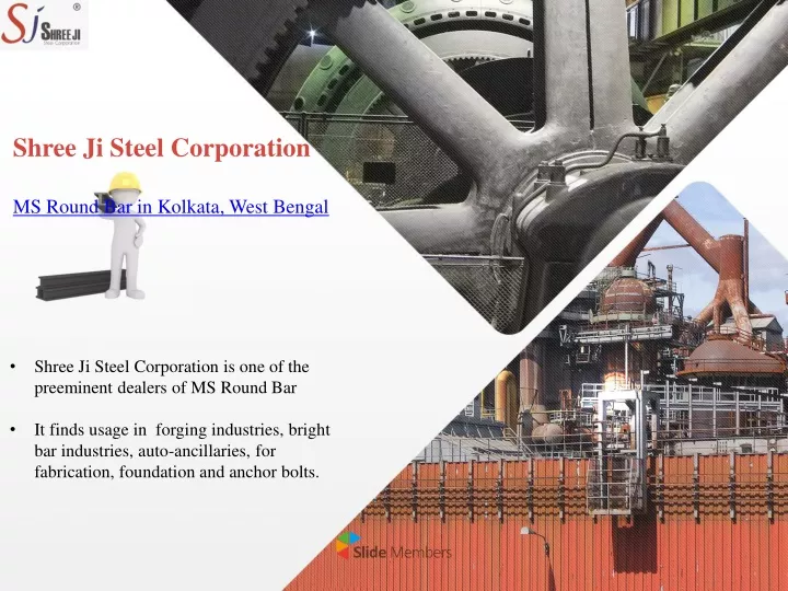 shree ji steel corporation ms round bar in kolkata west bengal
