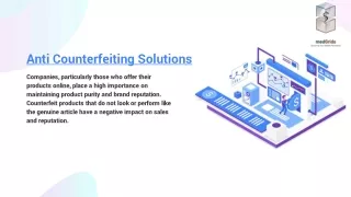 anti counterfeiting solutions