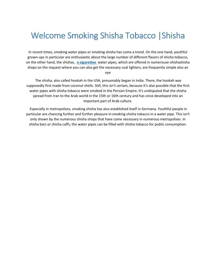 welcome smoking shisha tobacco shisha welcome