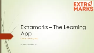 extramarks the learning app