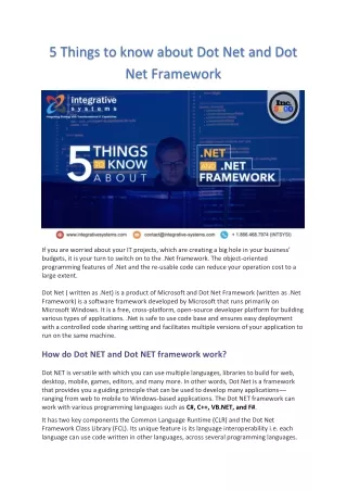 5 things to know about