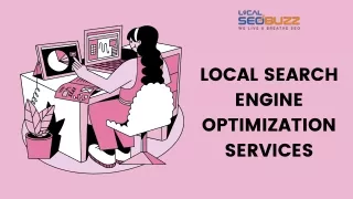 Local search engine optimization services
