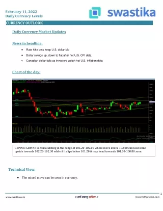 february 11 2022 daily currency levels