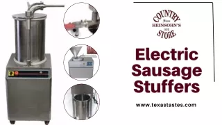 The Best sausage stuffers in 2022 –Manual & Electric Models