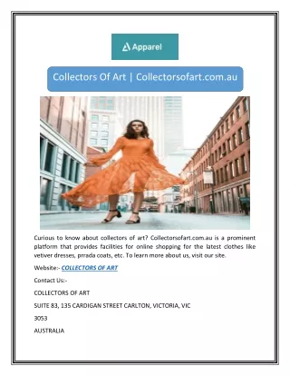 collectors of art collectorsofart com au