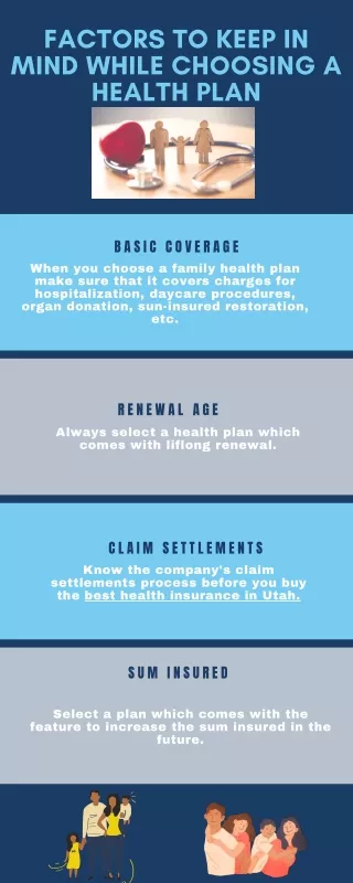 Factors To Keep in Mind While Choosing a Health Plan