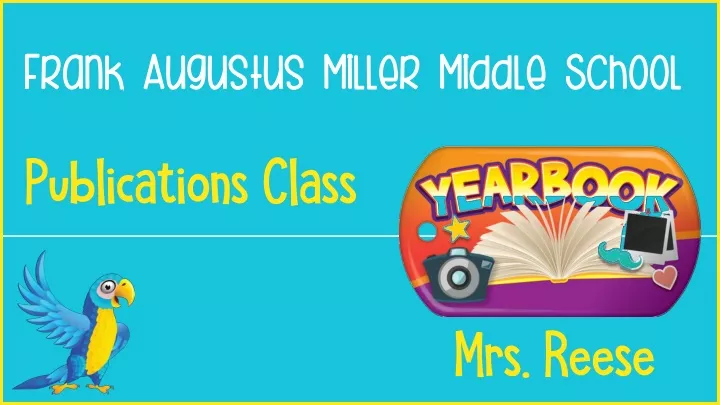 frank augustus miller middle school publications class