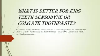 Kids Toothpaste